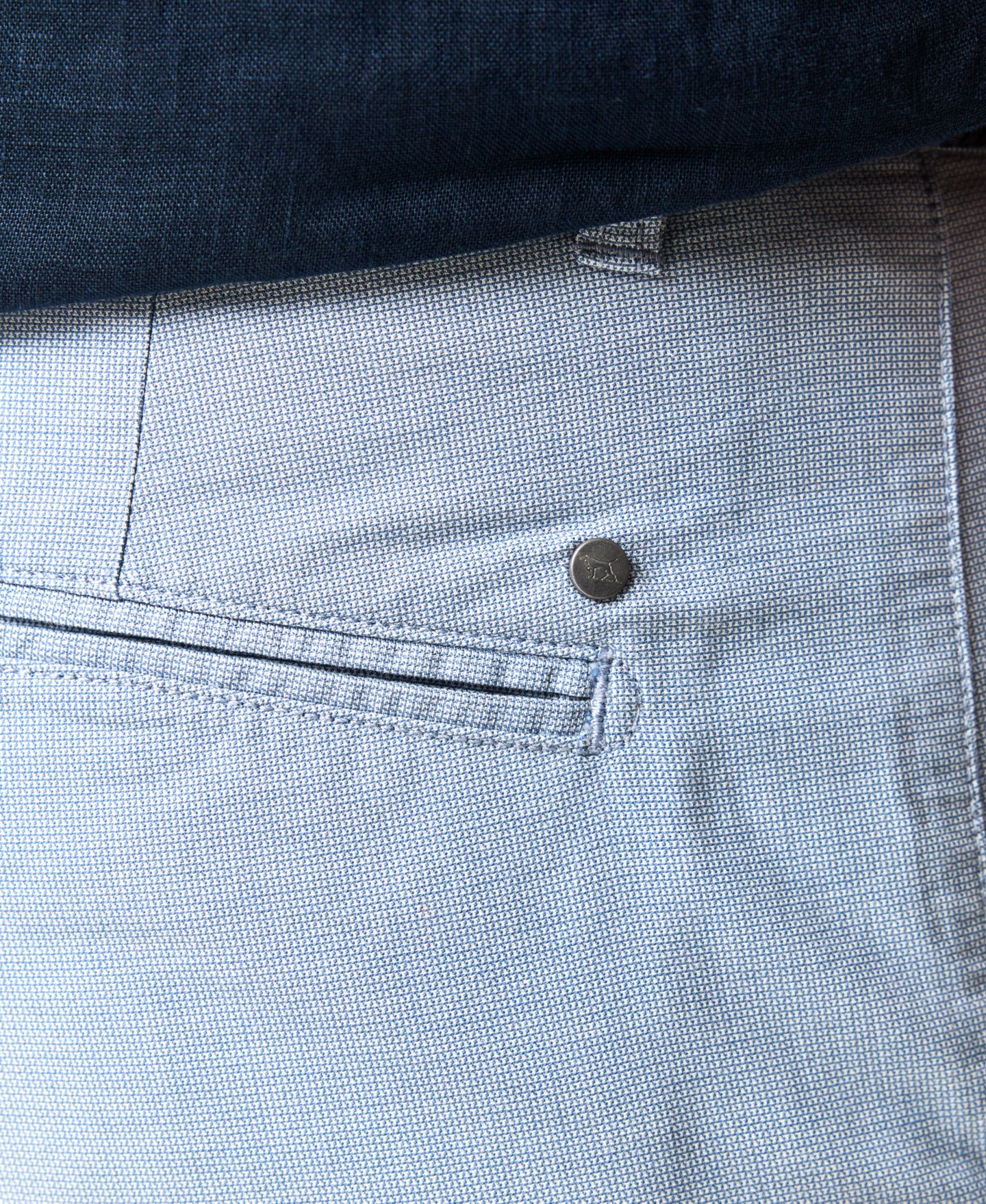 Мужские брюки Rodd & Gunn Gunn Chino Straight, цвет: Сумеречный — фото 6