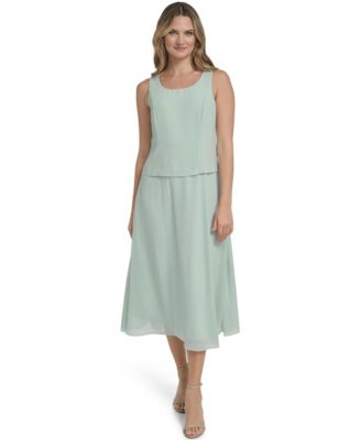 Women's Swing Inset Waist Dress