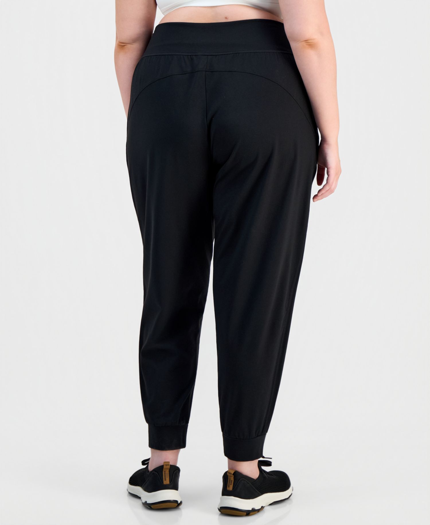Plus Size Studio Ankle Jogger Pants