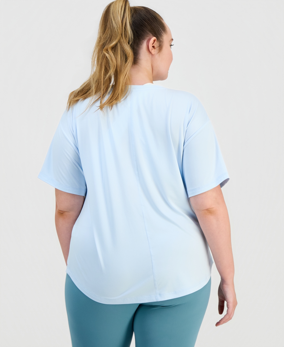 Id Ideology Plus V-Neck Performance Tee, Macy's Exclusive