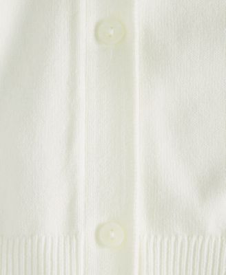 Women's Crewneck Long-Sleeve Cardigan