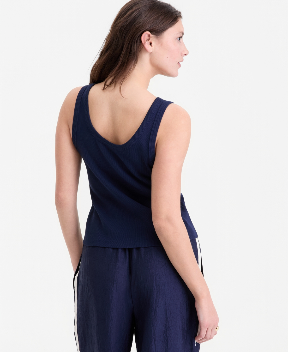 On 34th Women's Double Scoop-Neck Layering Tank Top, Macy's Exclusive