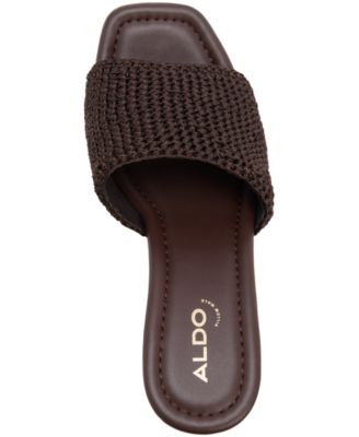 Women's Grounded Slip-On Wedge Sandals