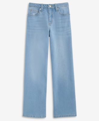 Girls' 5-20 Wide-Leg Jeans