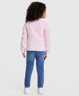 Girls' Toddler 12M-5T Lightweight Cardigan