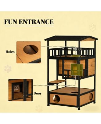Wooden Pet House