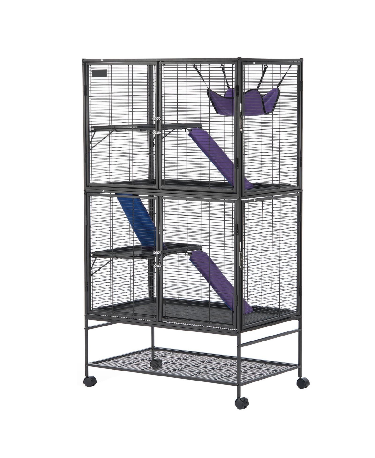 Zeus & Ruta 4-Tier Rolling Metal Small Animal Cage