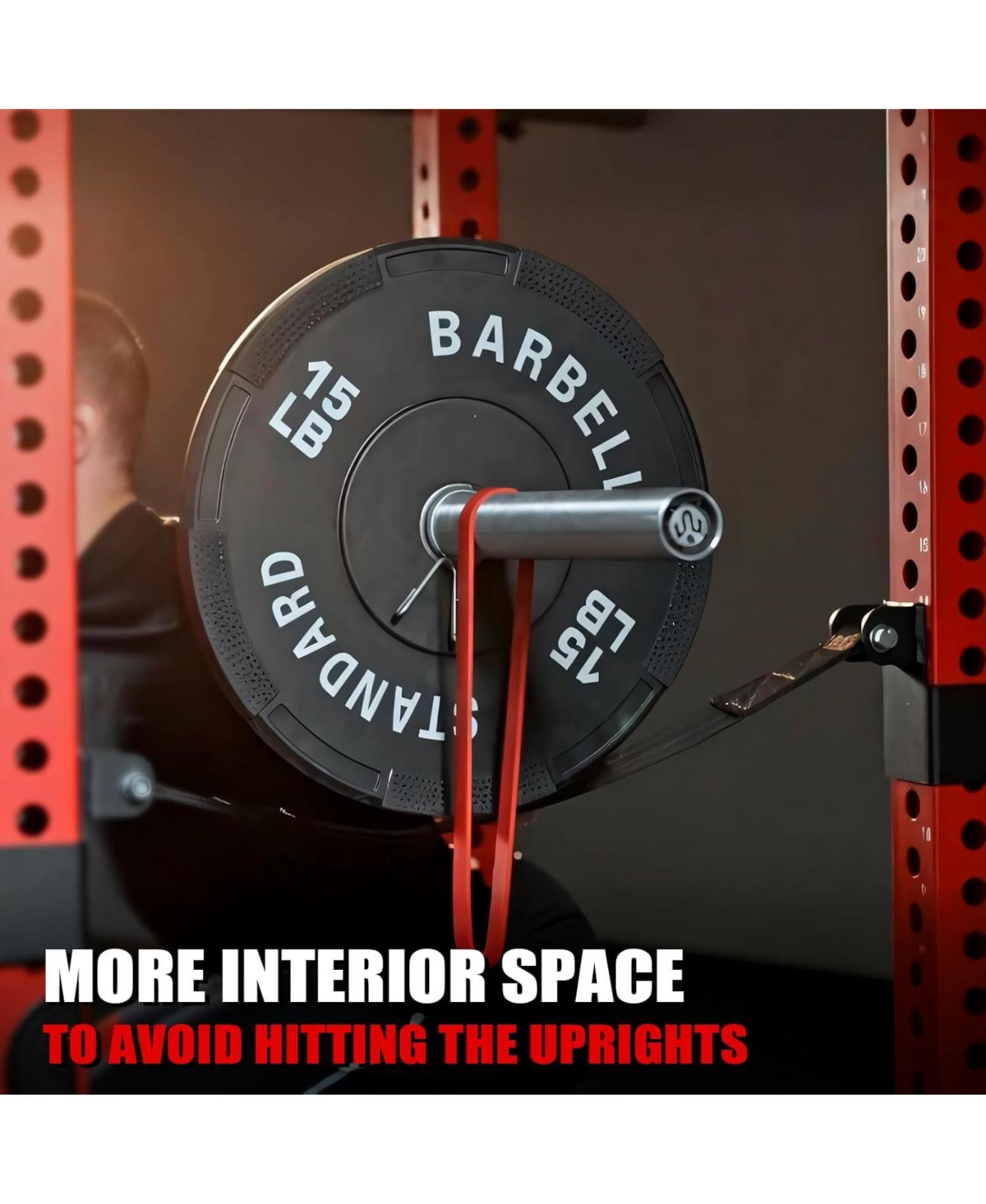 Mikolo 3"x3" Power Cage, Multi-Function Power Rack with Lat Pull Down Pulley System, 1500 lbs Weight