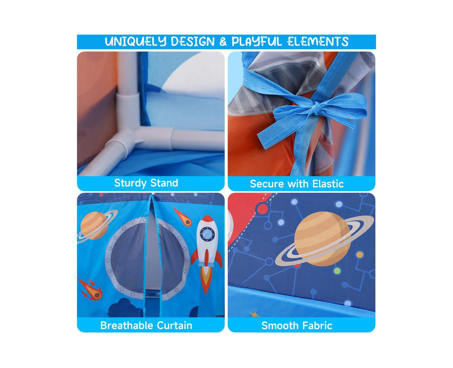 Space-Themed Play Tent