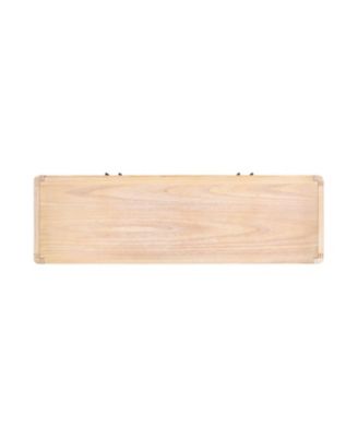 Farmhouse 4-Door Cabinet - Distressed Finish