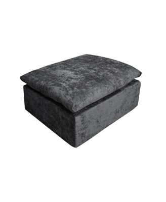 Streamdale Minimalist No-Assembly Plush Corduroy Sectional Sofa with Chaise