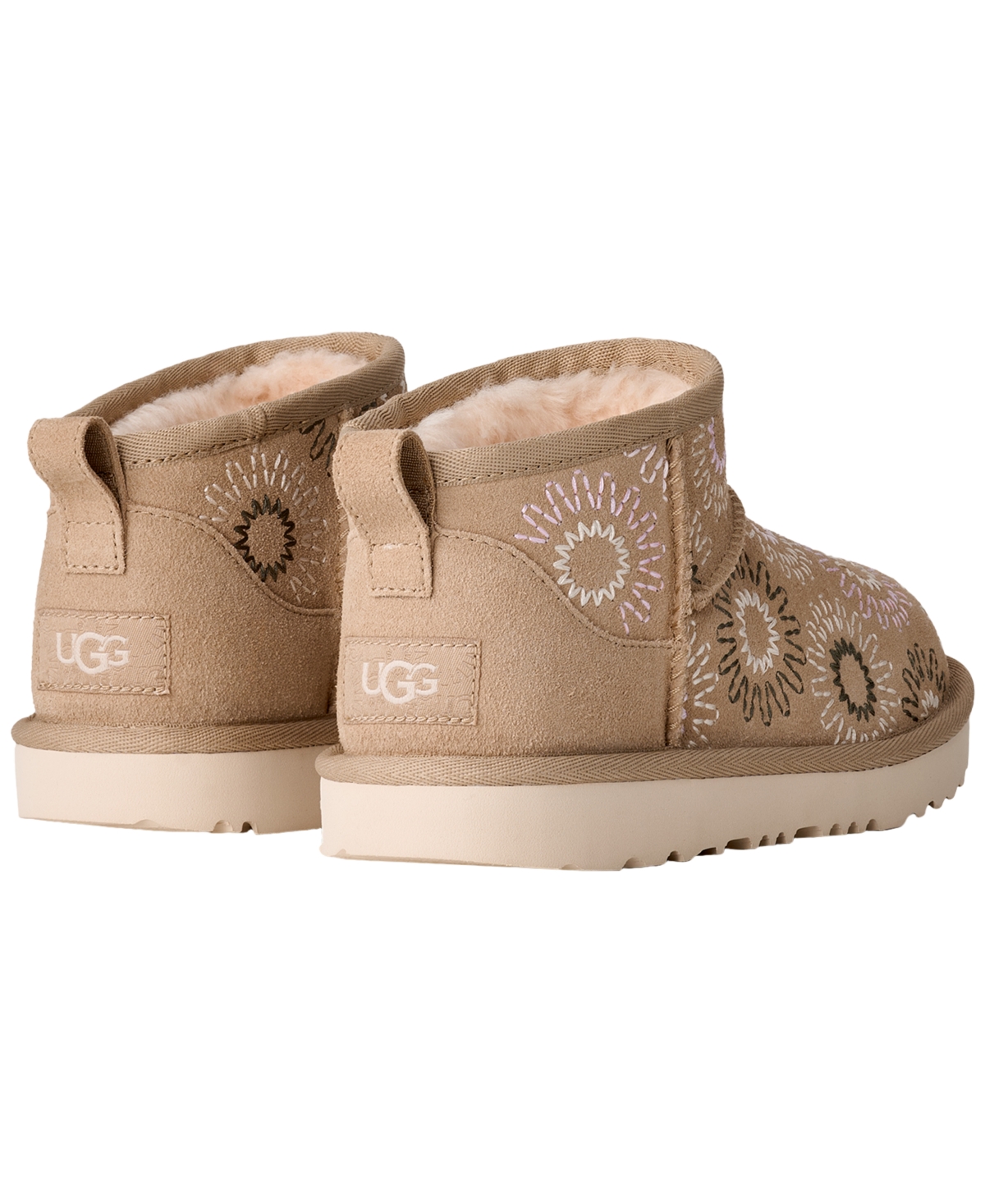 Ugg Kids' Classic Ultra Mini Sun Stitch Boots