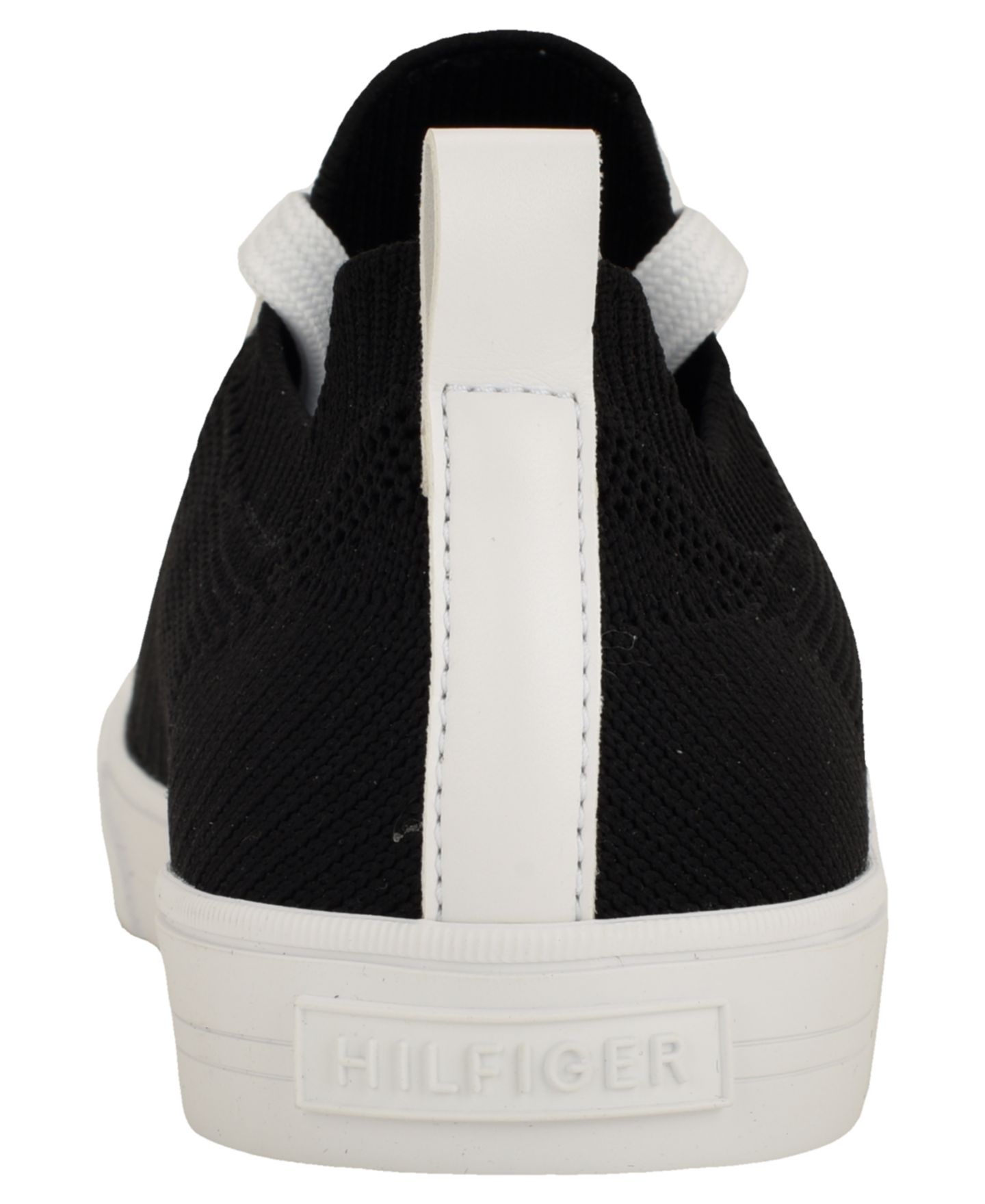 Женские кроссовки Tommy Hilfiger Ladelis Knit Lace-up, цвет: Чёрный вязаный — фото 3
