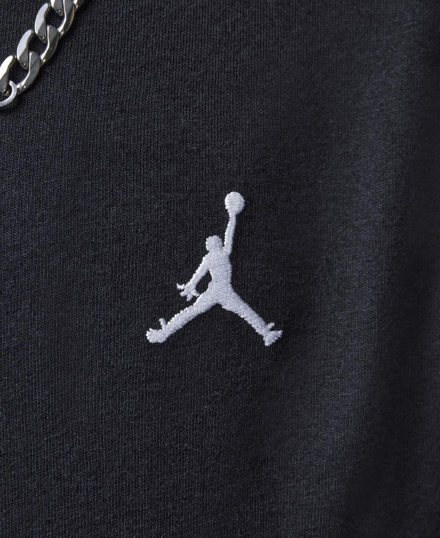 Футболка Jordan Jumpman Air Embroidered Short-Sleeve T-Shirt для мальчиков, цвет: Чёрный — фото 6