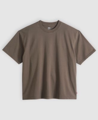 Men's Classic Cropped Boxy Short-Sleeve T-Shirt