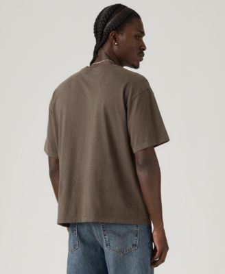 Men's Classic Cropped Boxy Short-Sleeve T-Shirt