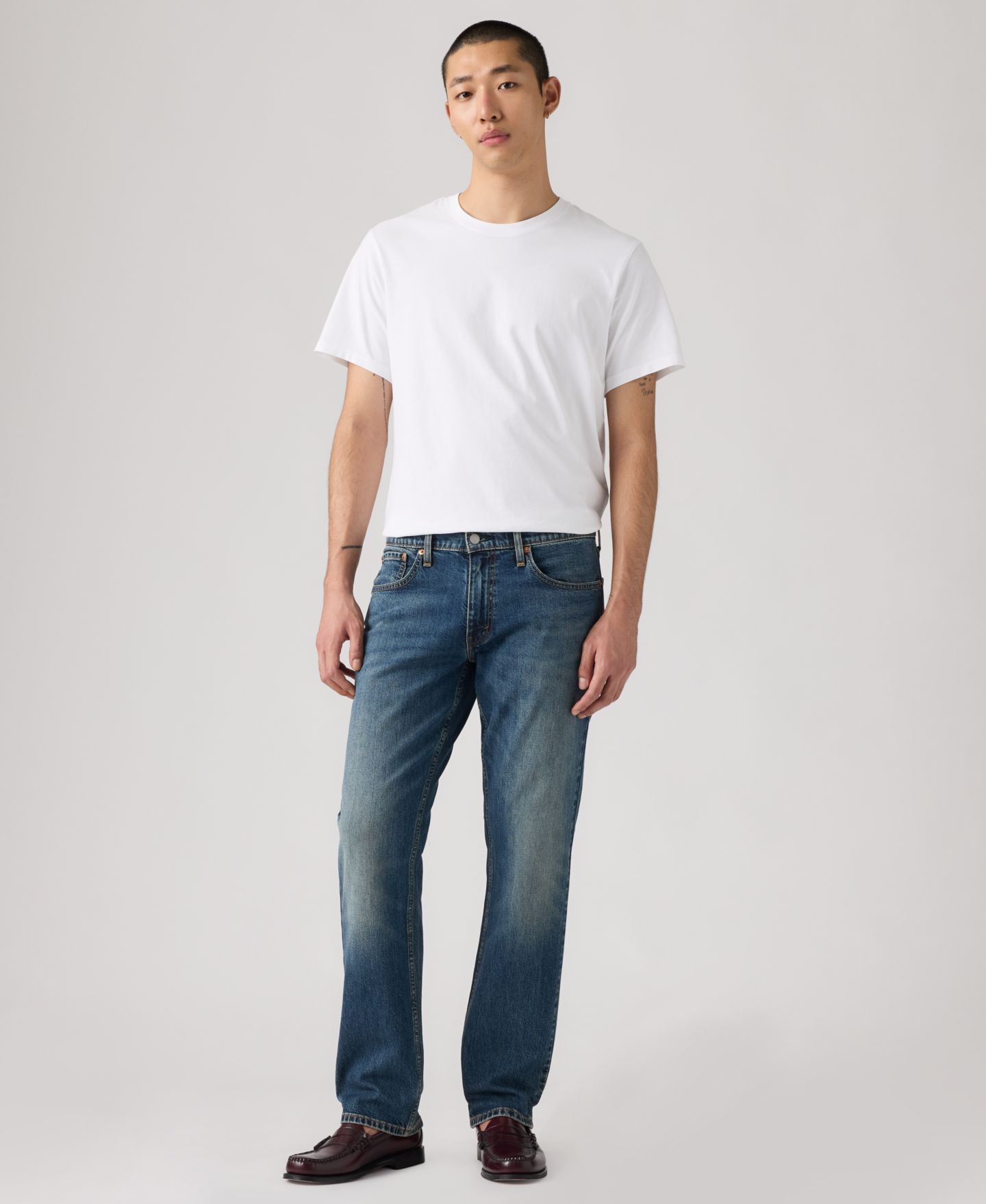 Мужские джинсы Levi's Big and Tall 559 Relaxed Straight Ease, цвет: Джинсовый — фото 3