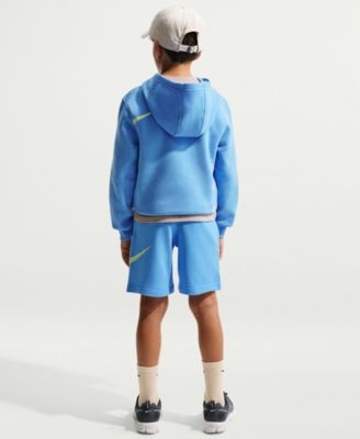 Kids' Sportswear Club Logo Detail Shorts