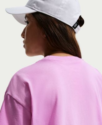 Girls' 7-16 Sportswear Essential Cotton Swoosh Logo T-Shirt