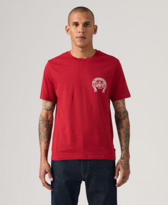 Men's Classic Short-Sleeve Graphic Crewneck T-Shirt