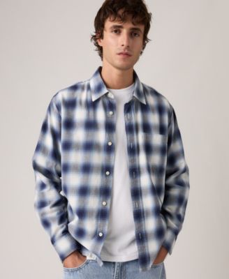 Men's Duboce Boxy Regular-Fit Overshirt