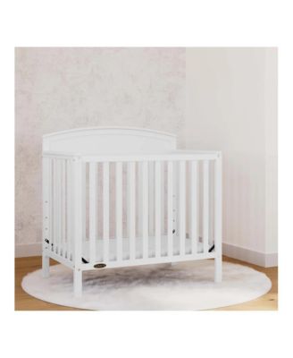 Benton 4-in-1 Convertible Mini Crib - White