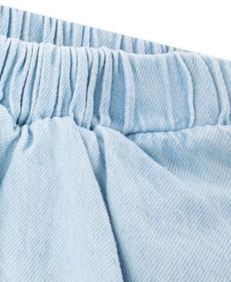 Girls' 7-16 Denim Bubble Skirt