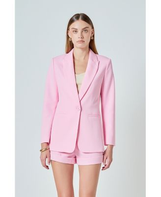 Women's Single-Breasted Blazer