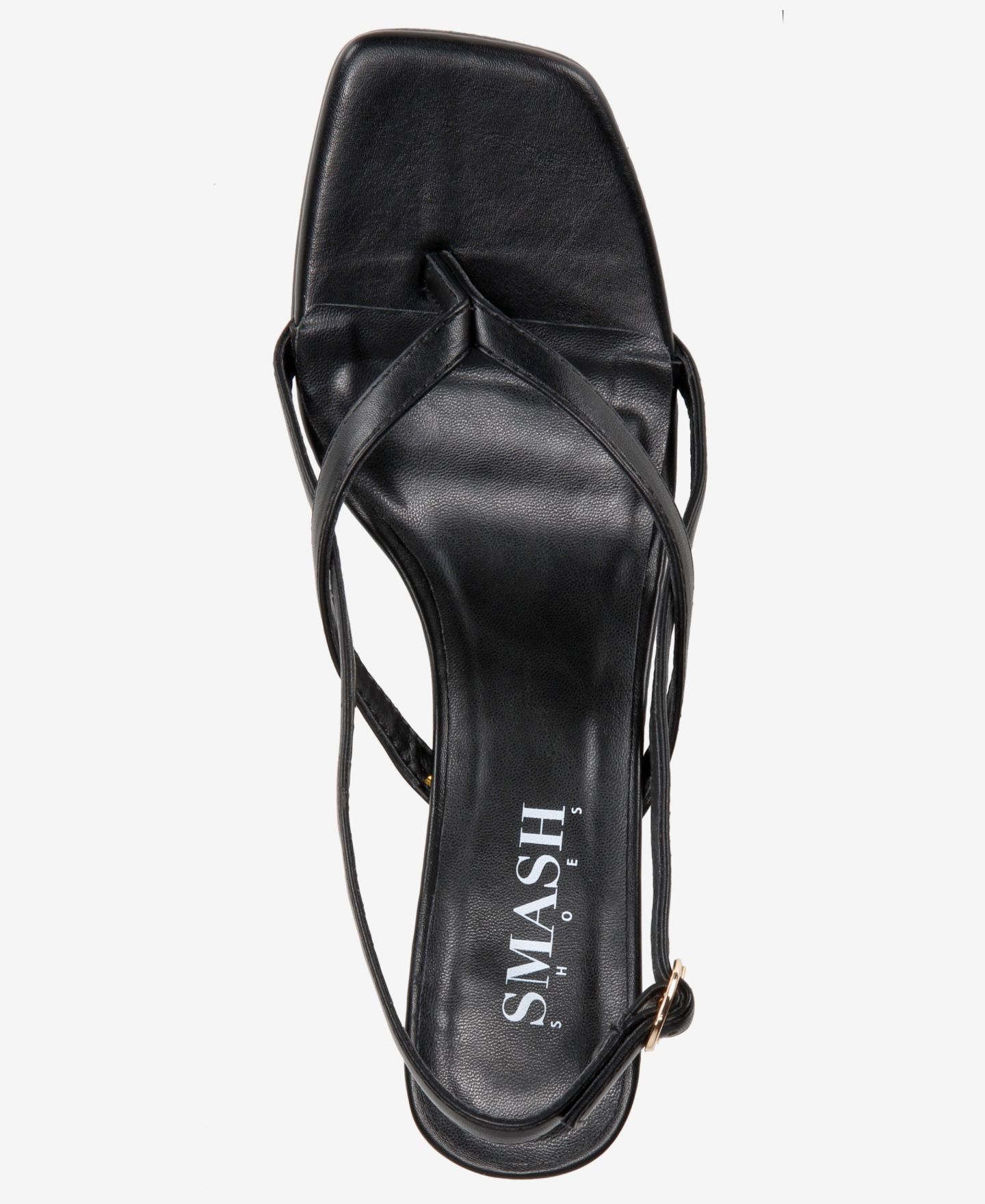Женские сандалии SMASH Shoes Freya Slingback Dress Sandals - Extended Sizes Available, цвет: Чёрный — фото 4