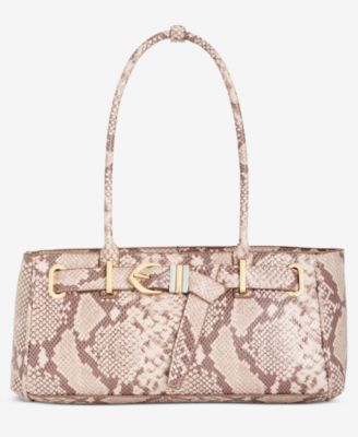 Zhuri Belted Snake Satchel