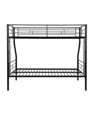 Streamdale Twin Over Full Metal Bunk Bed, No Box Spring, Large Storage, Easy Assemble