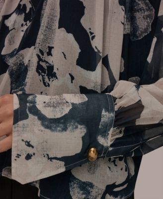 Women's Printed Long-Sleeve Top