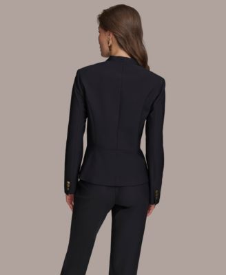 Women's Collarless Wrap Jacket