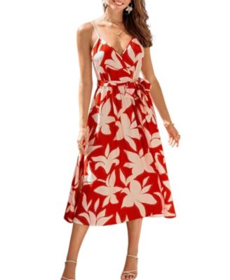 Women's Wing It Floral Midi Beach Dress