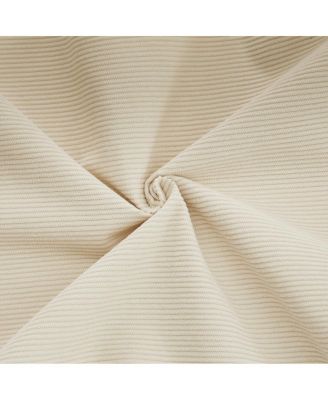  Modern minimalist L-shaped corduroy high back sofa