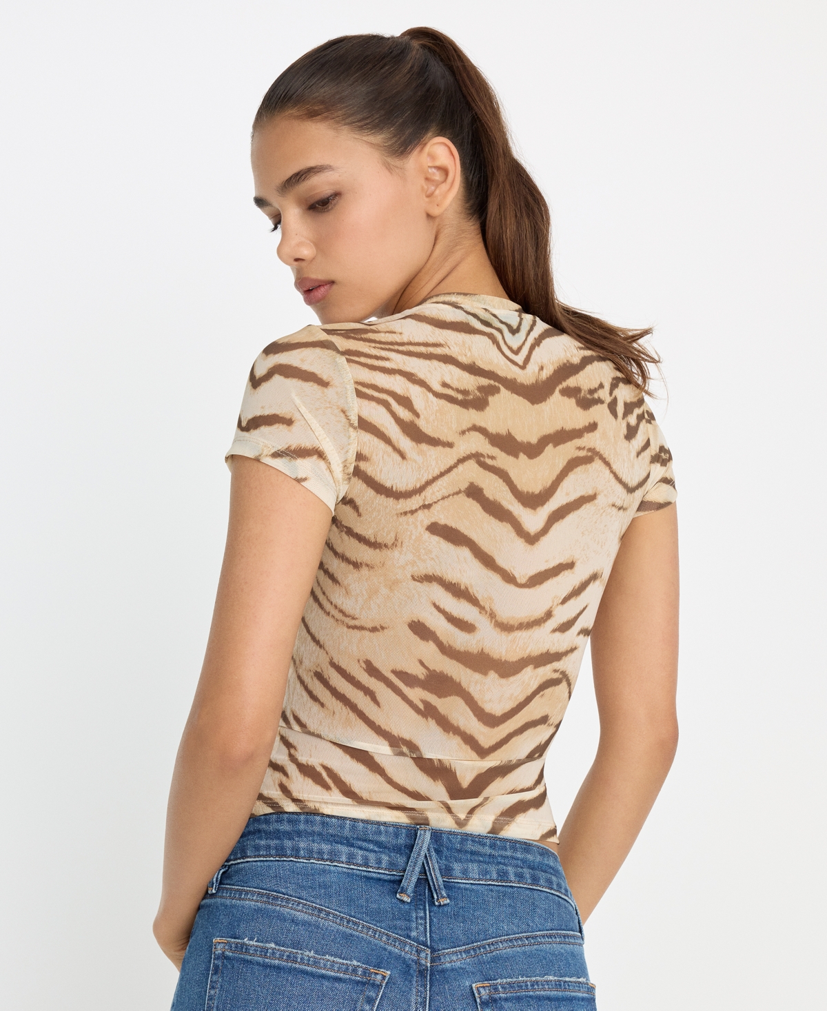 Good American Women's Short-Sleeve Crewneck T-Shirt