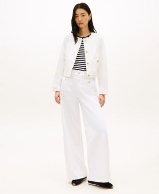 Women’s Denim Button-Front Jacket