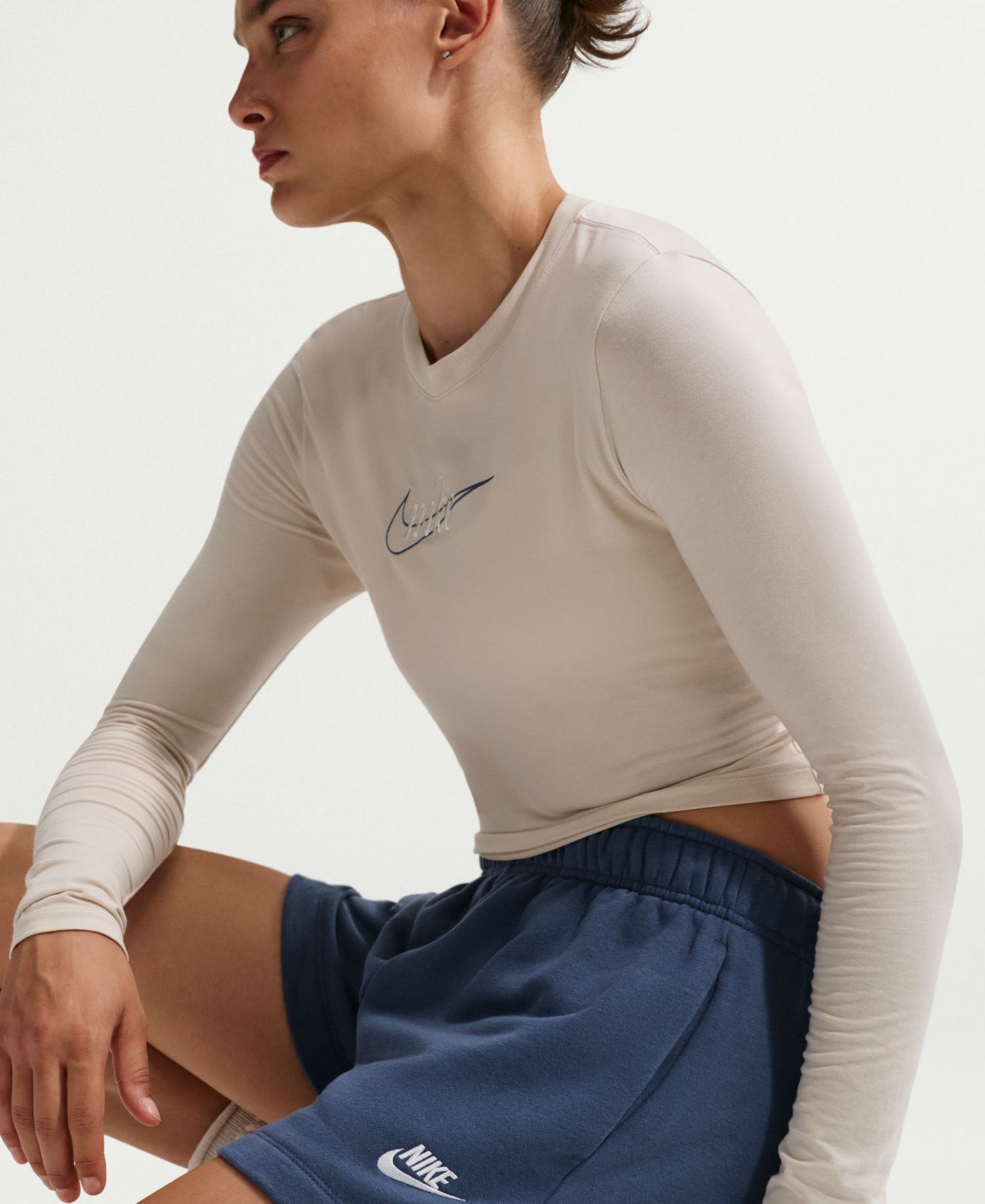 Women's Sportswear Club Fleece Mid-Rise Shorts