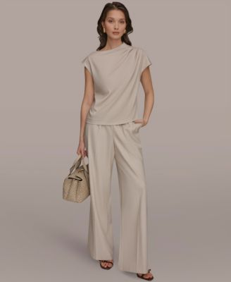 Women's Draped Neck Top