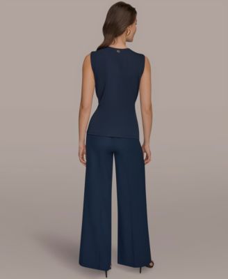 Women's Deep V-Neck Knit Top