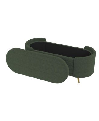 Modern Storage Ottoman Upholstered Bench for Living Room, Bedroom