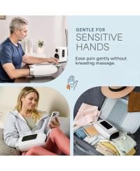 Legra Hand Massager with Heat & Compression – Finger, Wrist & Palm Relief with 5 Modes – Pressure Point Therapy for Sensitive Hands & Relaxation