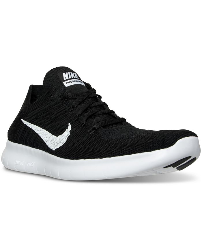 trompeta pecado Nos vemos mañana Nike Men's Free RN Flyknit Running Sneakers from Finish Line - Macy's