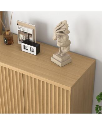 Extra Large Storage Buffet Cabinet for Kitchen, Dining, or Living Room