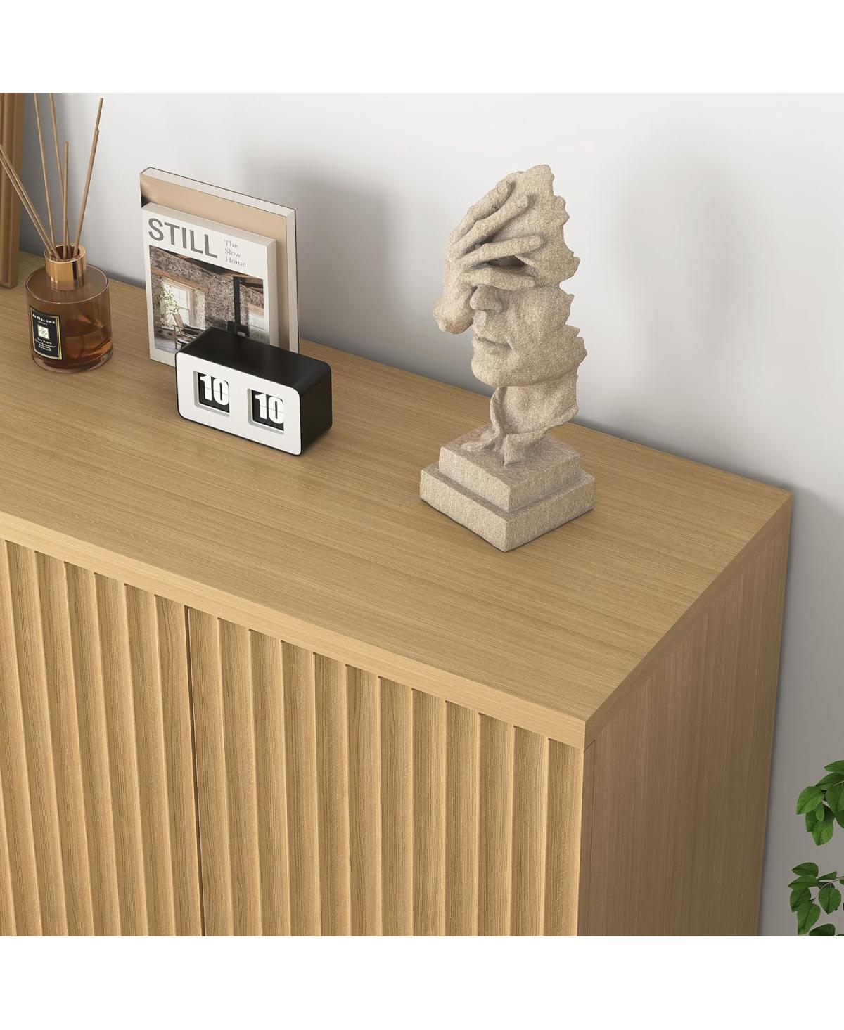 Streamdale Furniture Extra Large Storage Buffet Cabinet for Kitchen, Dining, or Living Room