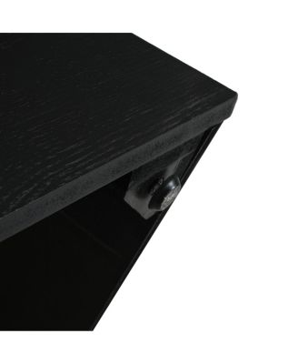 Modern Square Coffee Table 31.5" Wood Grain