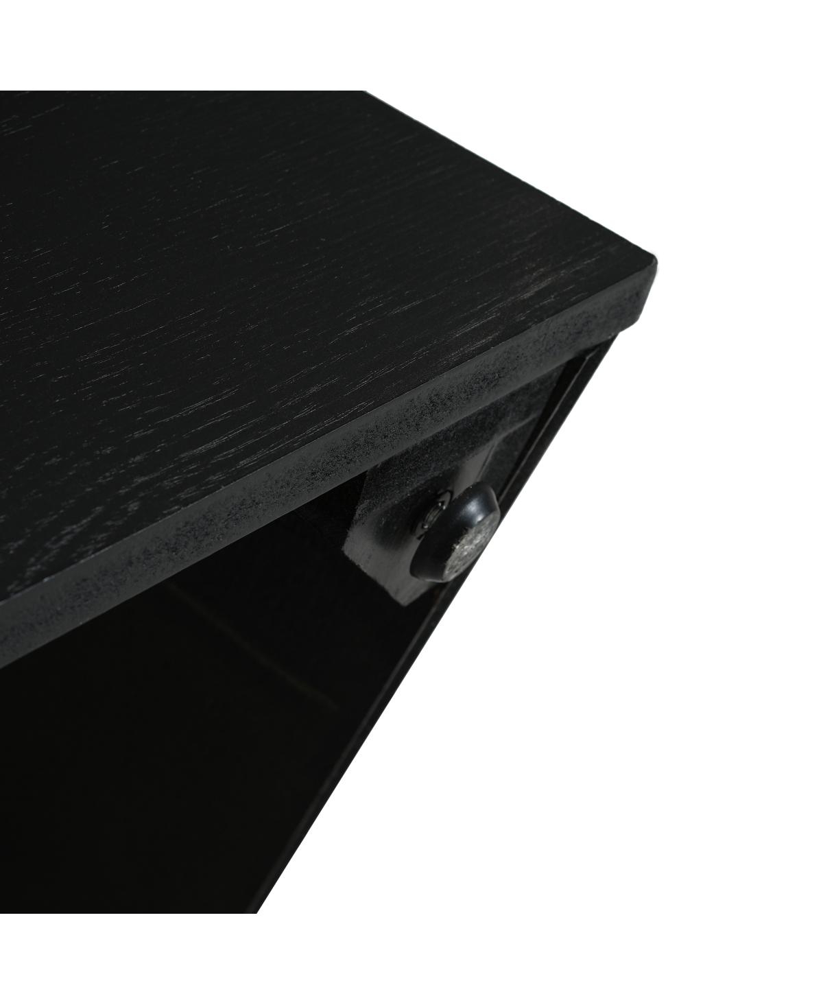 Streamdale Furniture Modern Square Coffee Table 31.5" Wood Grain