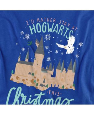 Men's I'd Rather Stay At Hogwarts This Christmas T Shirt
