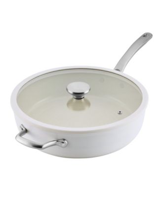 LaserDefense Ceramic Nonstick 12.15" Saut&eacute; Pan