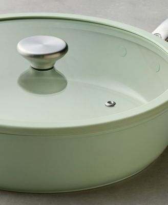 LaserDefense Ceramic Nonstick 12.15" Saut&eacute; Pan